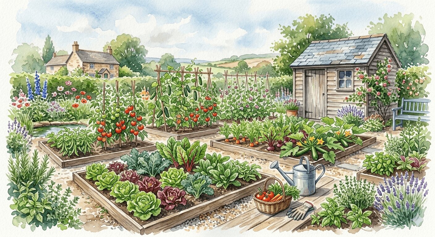 Les 10 Meilleures Associations de Plantes au Potager (Guide Complet)