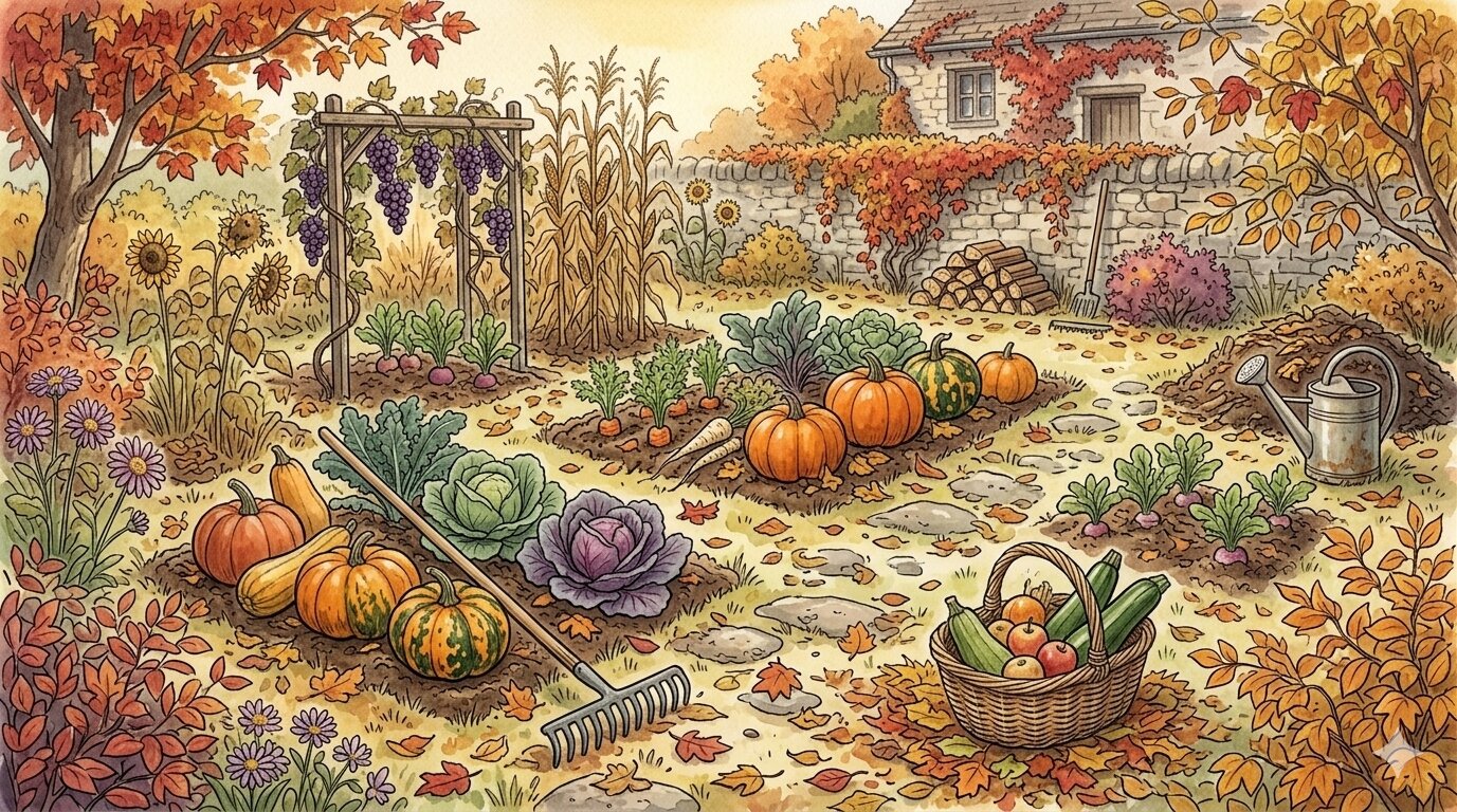 10 cultures à planter en août pour récolter en automne