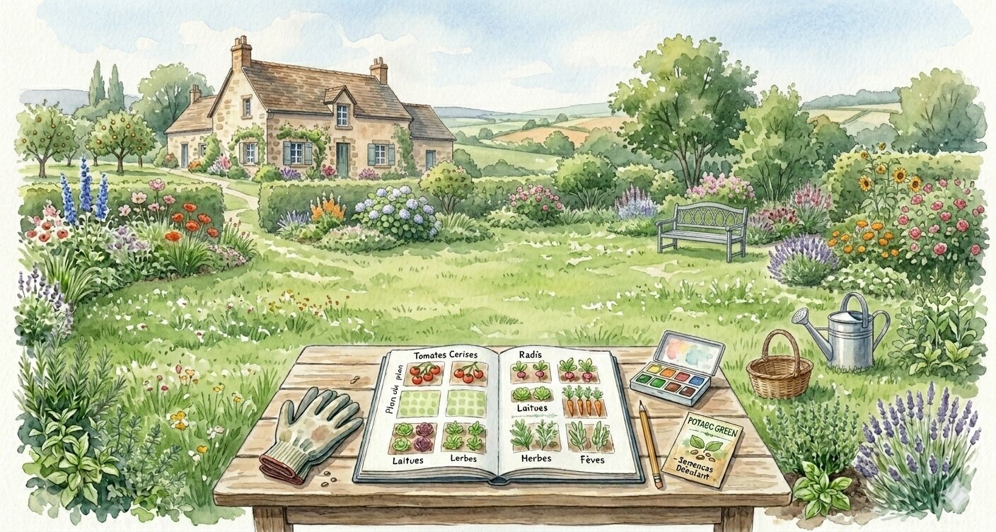 Plan de potager pour débutant : Le guide pas à pas pour des récoltes abondantes