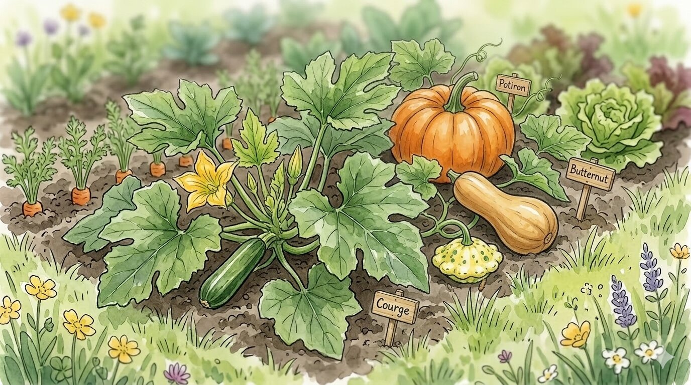 Quand Planter la Courge pour une Récolte Monstrueuse en 2026